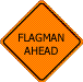 flagman ahead