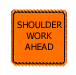 shoulder work ahead